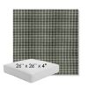 Picture of Lore Moss | 26" x 26" x 4" Square Outdoor Cushion - Sunbrella© Fabric