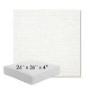 Picture of Platform Salt | 26" x 26" x 4" Square Outdoor Cushion - Sunbrella© Fabric