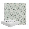 Picture of Plume Spring | 26" x 26" x 4" Square Outdoor Cushion - Sunbrella© Fabric