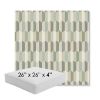 Picture of Precise Spring | 26" x 26" x 4" Square Outdoor Cushion - Sunbrella© Fabric