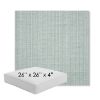 Picture of Proven Seaglass | 26" x 26" x 4" Square Outdoor Cushion - Sunbrella© Fabric