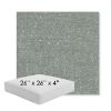 Picture of Rafi Mist | 26" x 26" x 4" Square Outdoor Cushion - Sunbrella© Fabric