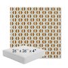 Picture of Reveal Canyon | 26" x 26" x 4" Square Outdoor Cushion - Sunbrella© Fabric