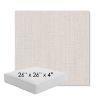 Picture of Willa Cloud | 26" x 26" x 4" Square Outdoor Cushion - Sunbrella© Fabric