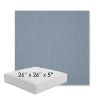 Picture of Canvas Haze | 26" x 26" x 5" Square Outdoor Cushion - Sunbrella© Fabric