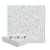 Picture of Exquisite Mist | 26" x 26" x 5" Square Outdoor Cushion - Sunbrella© Fabric