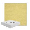 Picture of Idol Canary | 26" x 26" x 5" Square Outdoor Cushion - Sunbrella© Fabric