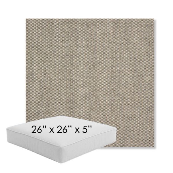 Picture of Idol Shale | 26" x 26" x 5" Square Outdoor Cushion - Sunbrella© Fabric
