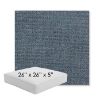 Picture of Kismet Denim | 26" x 26" x 5" Square Outdoor Cushion - Sunbrella© Fabric