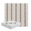 Picture of Mixi Fern | 26" x 26" x 5" Square Outdoor Cushion - Sunbrella© Fabric