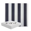 Picture of Relate Harbor | 26" x 26" x 5" Square Outdoor Cushion - Sunbrella© Fabric