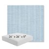 Picture of Solo Ocean | 26" x 26" x 5" Square Outdoor Cushion - Sunbrella© Fabric