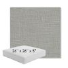 Picture of Willa Celery | 26" x 26" x 5" Square Outdoor Cushion - Sunbrella© Fabric