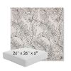 Picture of Calm Graphite | 26" x 26" x 6" Square Outdoor Cushion - Sunbrella© Fabric