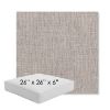 Picture of Cassava Stone | 26" x 26" x 6" Square Outdoor Cushion - Sunbrella© Fabric