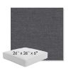 Picture of Cast Twilight | 26" x 26" x 6" Square Outdoor Cushion - Sunbrella© Fabric