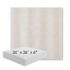 Picture of Clock Out Cloud | 26" x 26" x 6" Square Outdoor Cushion - Sunbrella© Fabric