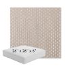 Picture of Royale Silk | 26" x 26" x 6" Square Outdoor Cushion - Sunbrella© Fabric