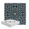 Picture of Sundial Sailboat | 26" x 26" x 6" Square Outdoor Cushion - Sunbrella© Fabric