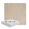 Picture of Tailored Putty | 26" x 26" x 6" Square Outdoor Cushion - Sunbrella© Fabric
