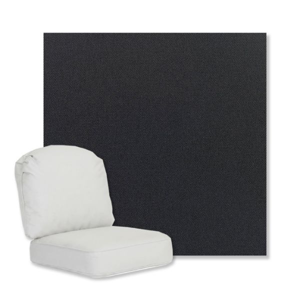 Picture of Canvas Raven Black | Gensun Replacement Cushions | Standard Chair