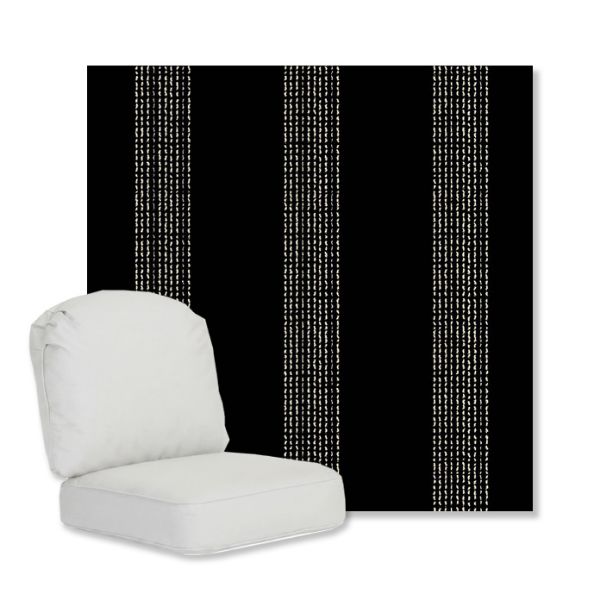 Picture of Caper Onyx | Gensun Replacement Cushions | Standard Chair