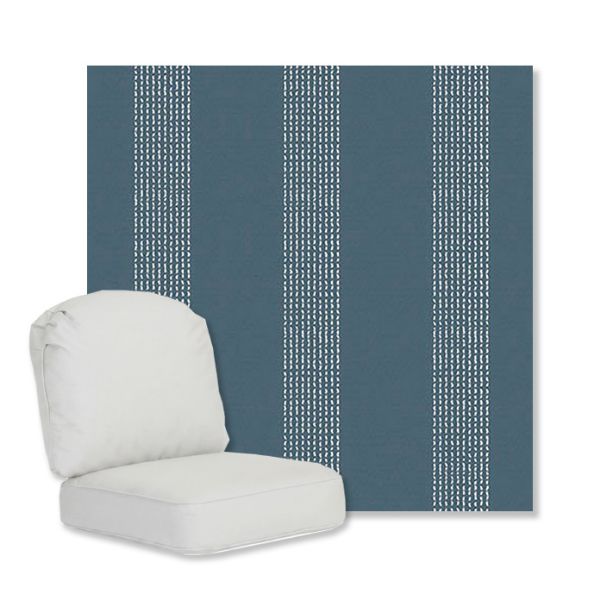 Picture of Caper Slate | Gensun Replacement Cushions | Standard Chair
