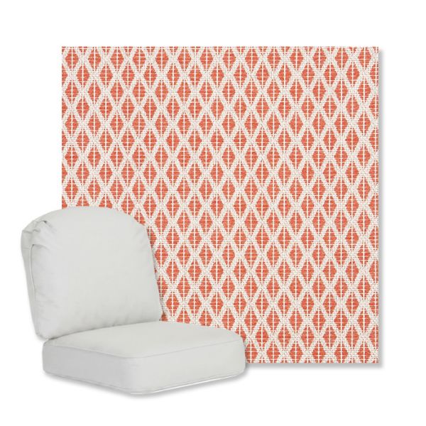 Picture of Detail Persimmon | Gensun Replacement Cushions | Standard Chair