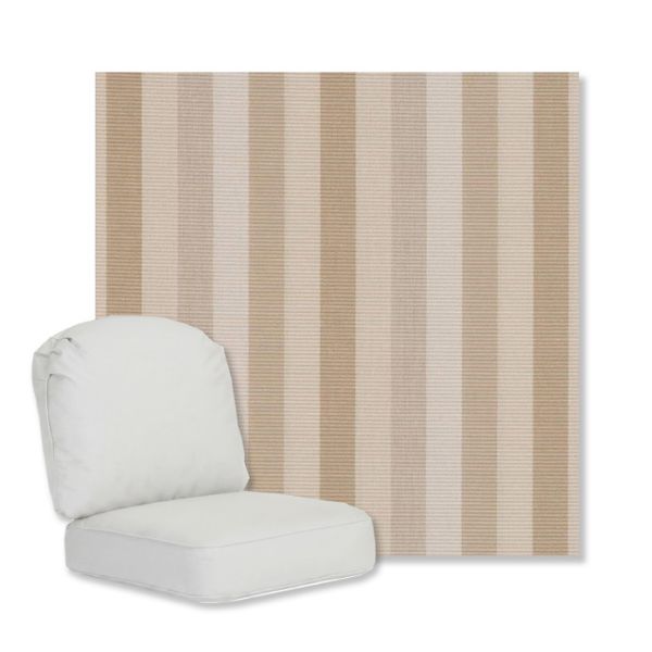 Picture of Entice Linen | Gensun Replacement Cushions | Standard Chair