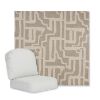 Picture of Escher Greige | Gensun Replacement Cushions | Standard Chair