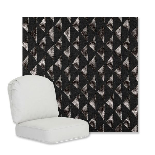 Picture of Etched Angles Char | Gensun Replacement Cushions | Standard Chair