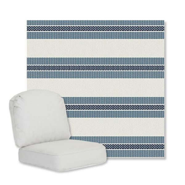 Picture of Excel Denim | Gensun Replacement Cushions | Standard Chair