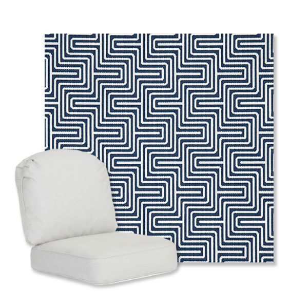 Picture of Figure Indigo | Gensun Replacement Cushions | Standard Chair