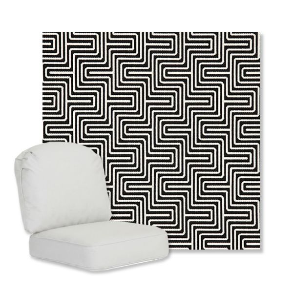 Picture of Figure Onyx | Gensun Replacement Cushions | Standard Chair