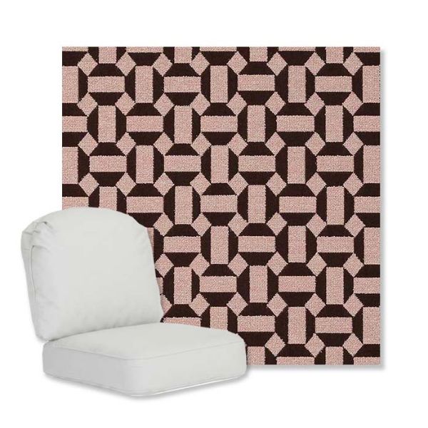 Picture of Hoopla Black Cherry | Gensun Replacement Cushions | Standard Chair