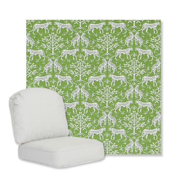 Picture of Jaipur Frame Chive | Gensun Replacement Cushions | Standard Chair