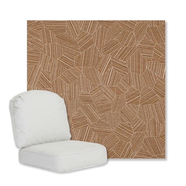 Picture of Leaf Structure Copper | Gensun Replacement Cushions | Standard Chair