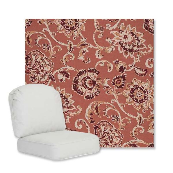 Picture of Martha Floral Rose Vine | Gensun Replacement Cushions | Standard Chair