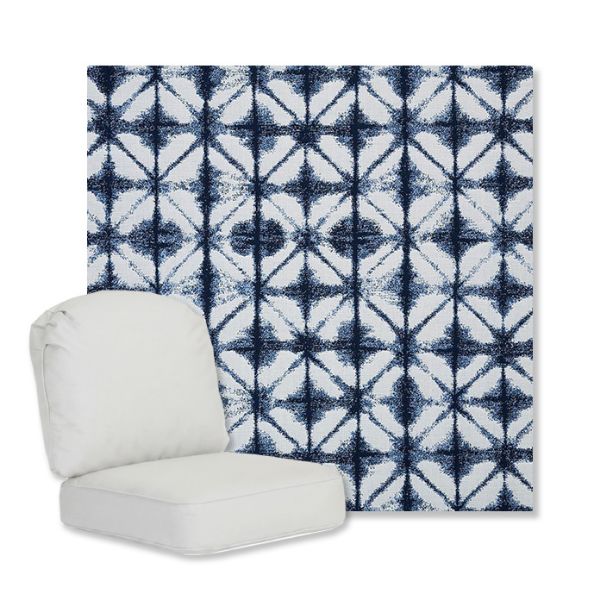 Picture of Midori Indigo | Gensun Replacement Cushions | Standard Chair
