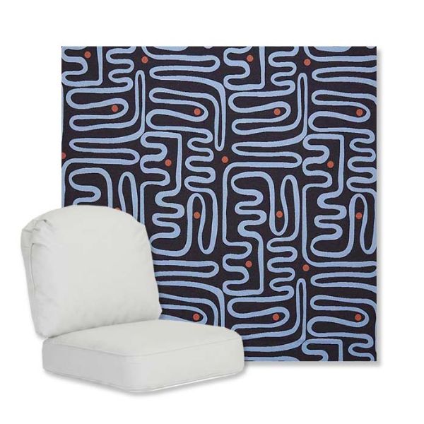 Picture of Nema Lazuli | Gensun Replacement Cushions | Standard Chair