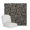 Picture of Nema Newsprint | Gensun Replacement Cushions | Standard Chair