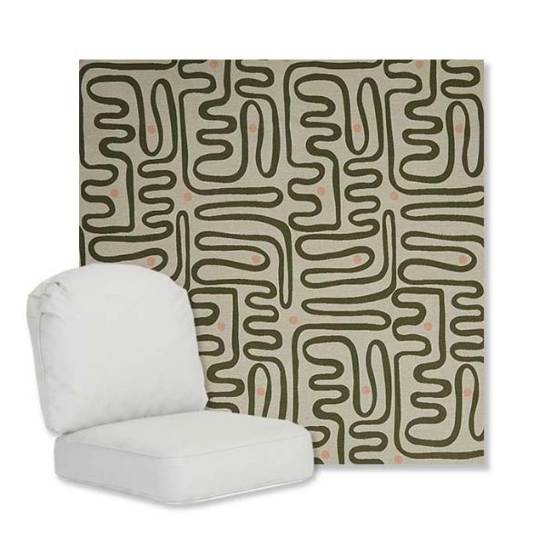 Picture of Nema Sagebrush | Gensun Replacement Cushions | Standard Chair