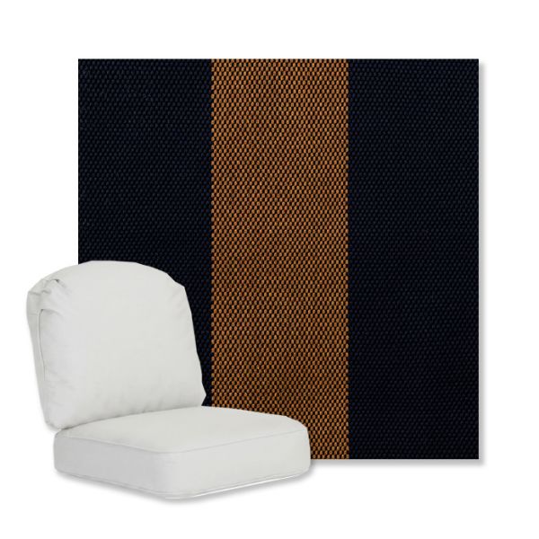 Picture of Rothko Bourbon Blue | Gensun Replacement Cushions | Standard Chair