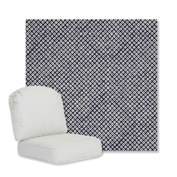 Picture of Shibori Indigo | Gensun Replacement Cushions | Standard Chair