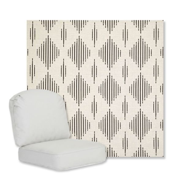 Picture of Spinner Diamond Onyx | Gensun Replacement Cushions | Standard Chair