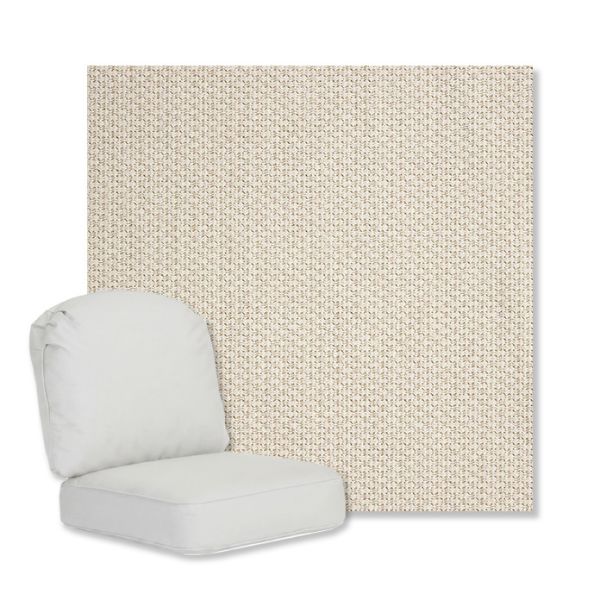 Picture of Tailored Snow | Gensun Replacement Cushions | Standard Chair