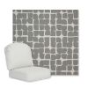 Picture of Toggle Greystone | Gensun Replacement Cushions | Standard Chair