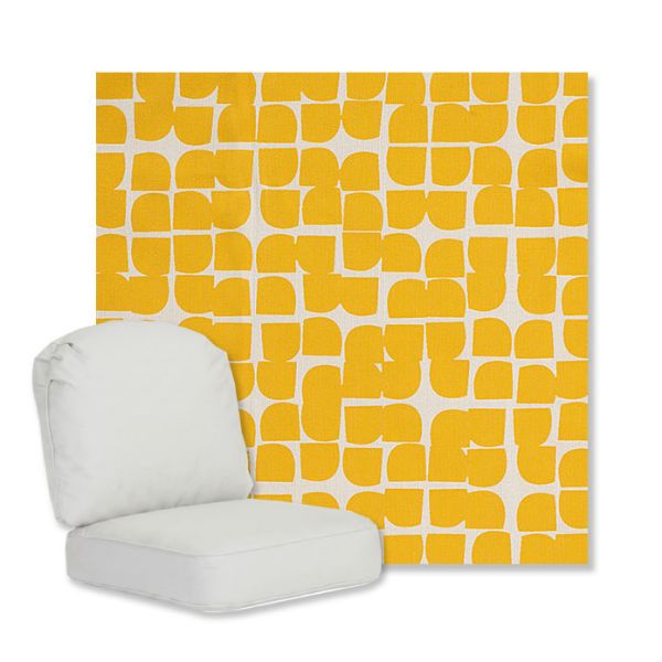 Picture of Toggle Lemon Drop | Gensun Replacement Cushions | Standard Chair