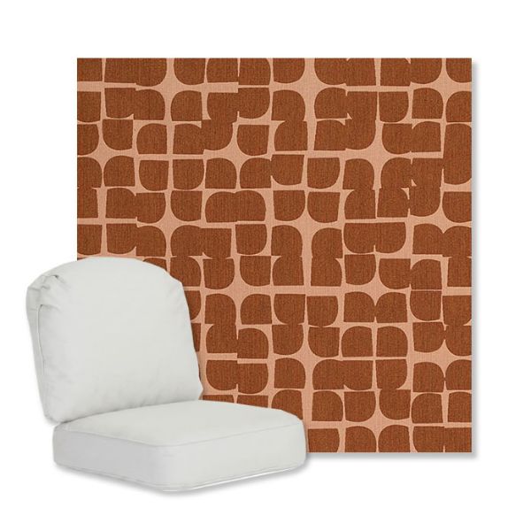 Picture of Toggle Terra Rosa | Gensun Replacement Cushions | Standard Chair