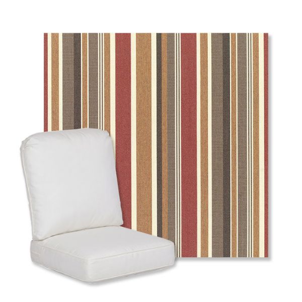 Picture of Brannon Redwood | Gensun Replacement Cushions | High Back Chair